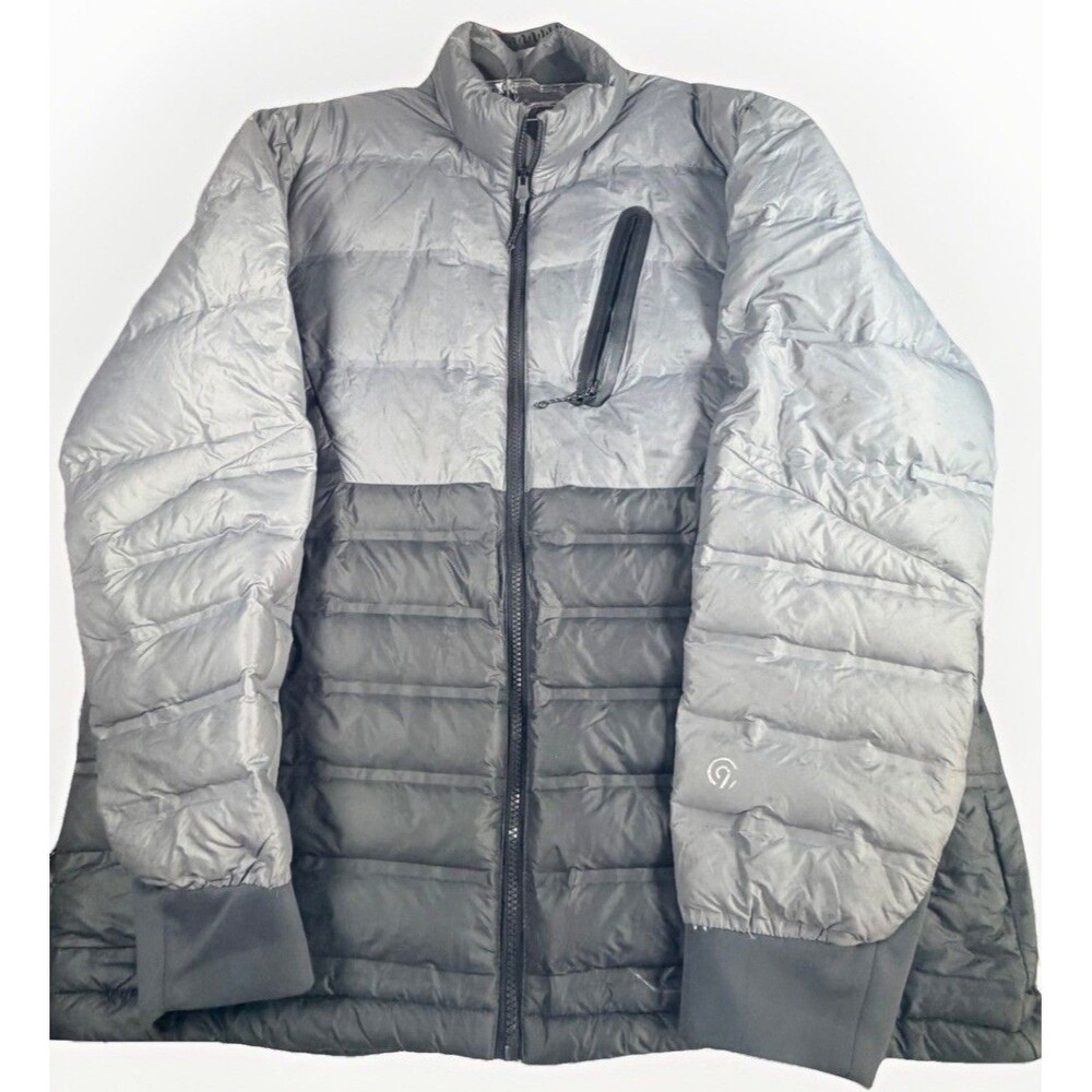 C9 by Champion‎ Men's XL Black Gray Lightweight Down Puffer Jacket